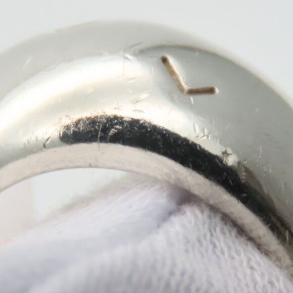 CHANEL Authentic Silver Ring - Picture 8 of 10